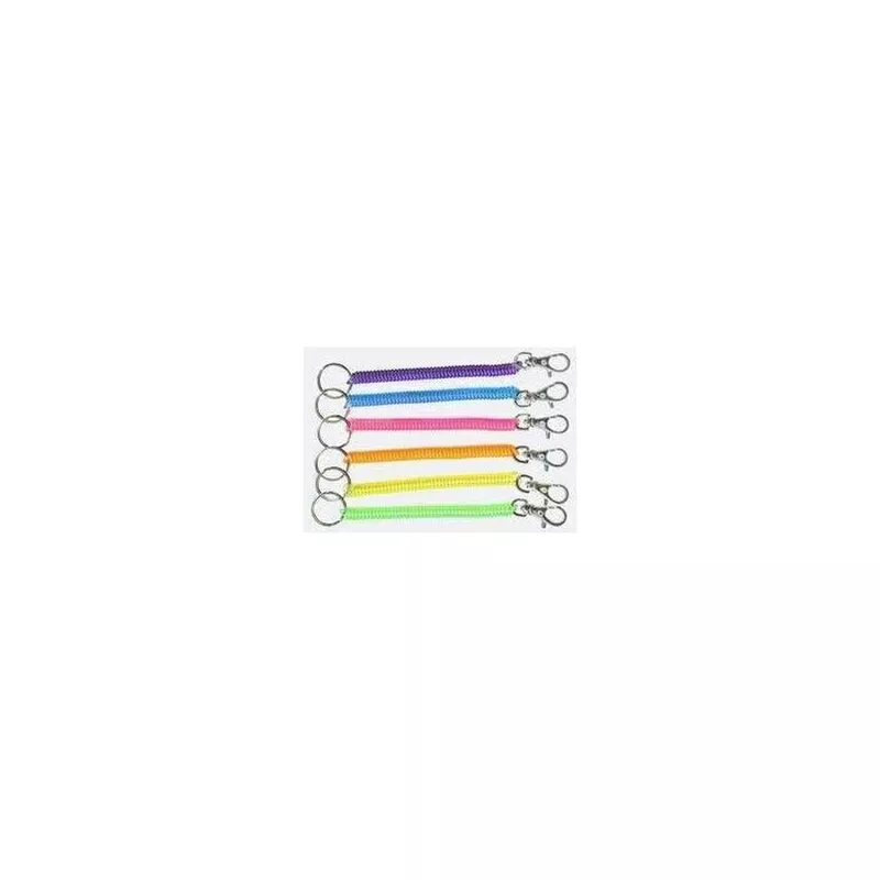 Interfer - llavero extensible plastico colores barato