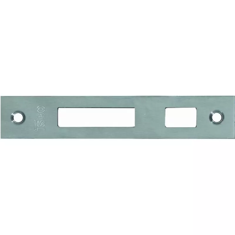 Iseo Cavers - Cerradero para tornillo superior/inferior de acero inoxidable 132x24x3 mm iseo para Performa - 038220 barato