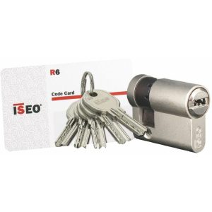 Iseo Cavers - Cilindro Cavers iseo City ISR6 - 1 llave de entrada - Misma variedad V9 AGL004302 - Niquelado - 30 x 10 mm barato