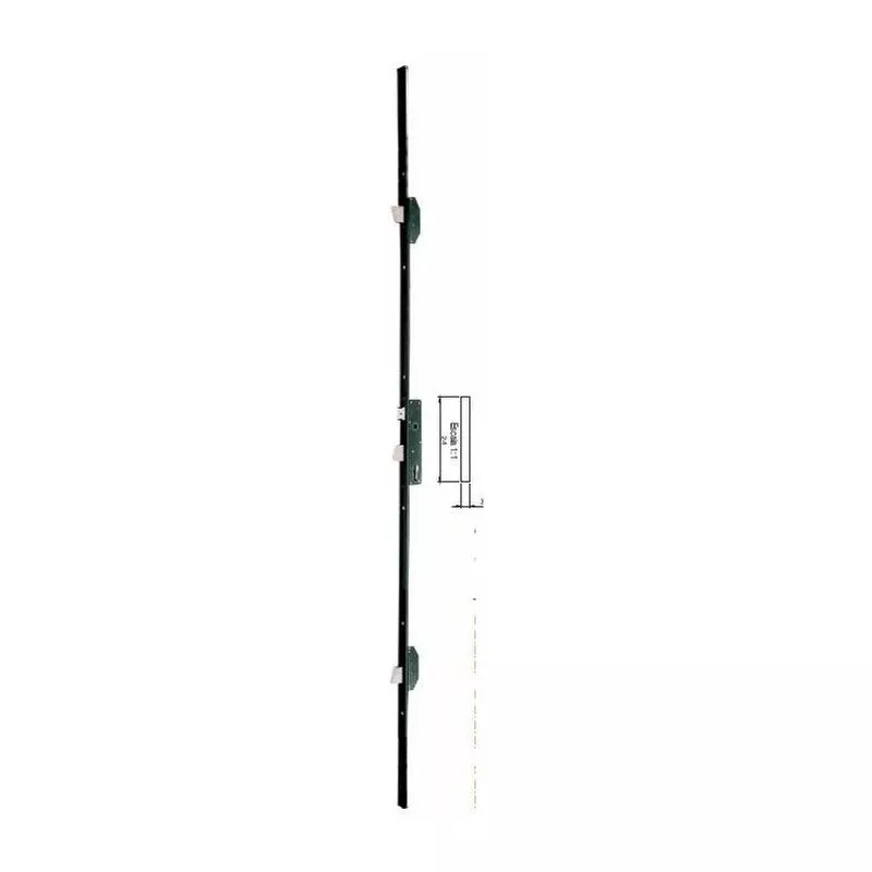 Iséo - iseo cerradura 785110 35 85 3 puntos frente i 24 negro picaporte/palanca barato