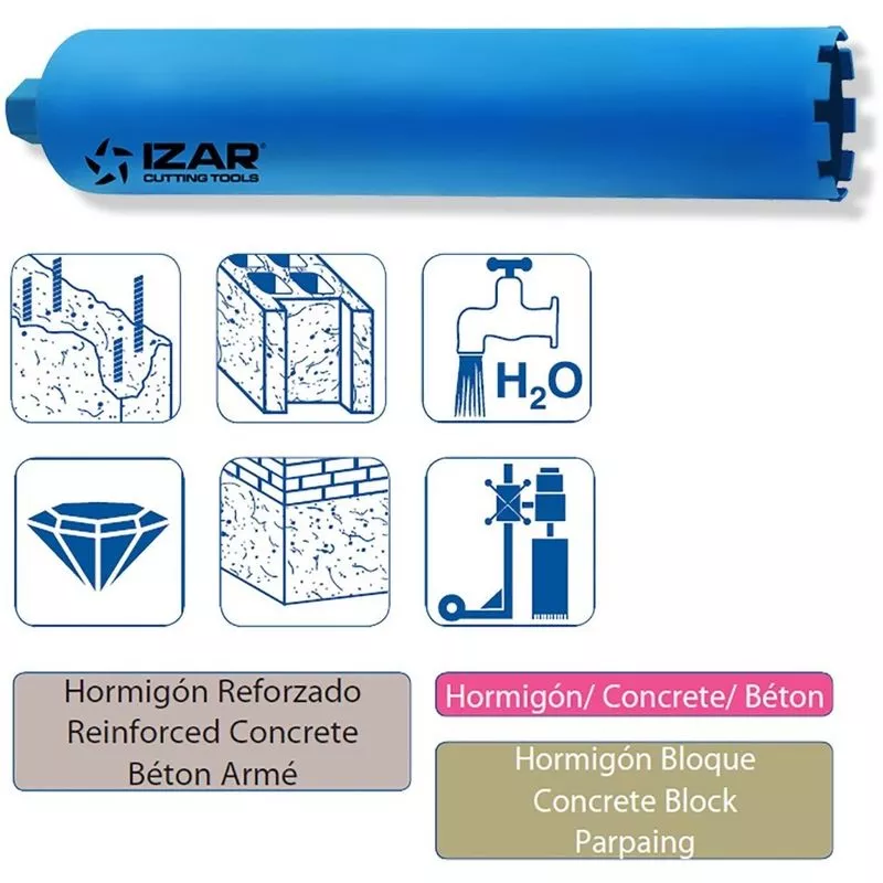 Izar - 34350 - Corona diamante segmentado 225.00 mm barato