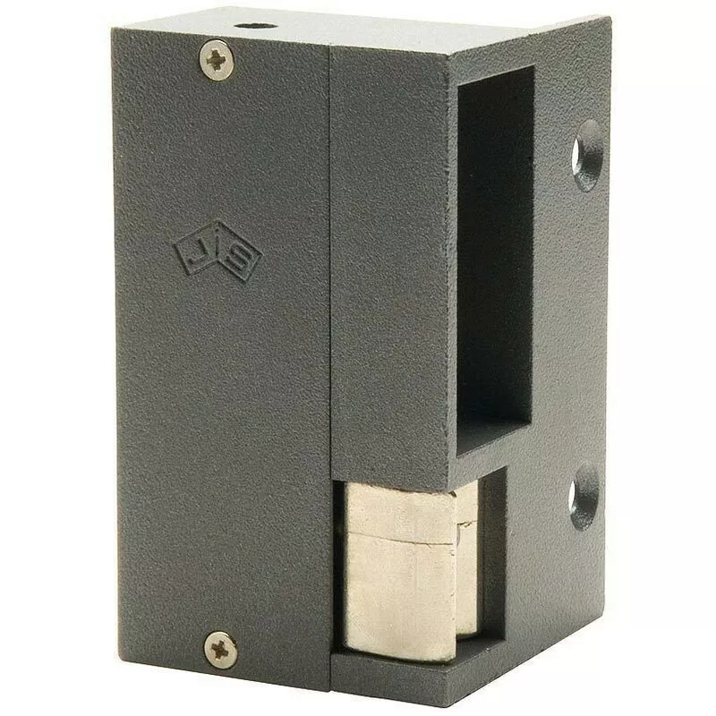 JIS - Cerradura 12 voltios 1035-derecha sobreponer gris barato