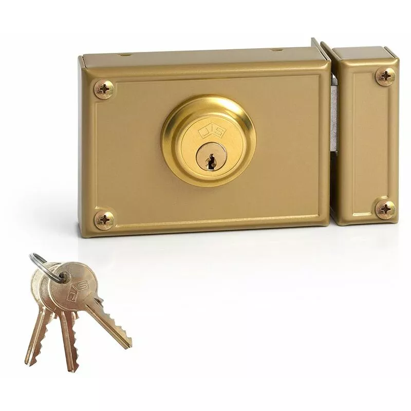 JIS - Cerradura de sobreponer solo llave derecha 11-12D barato