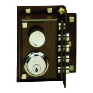 JIS - Cerradura seguridad cgs Sanson 5240 izquierda pintada barato