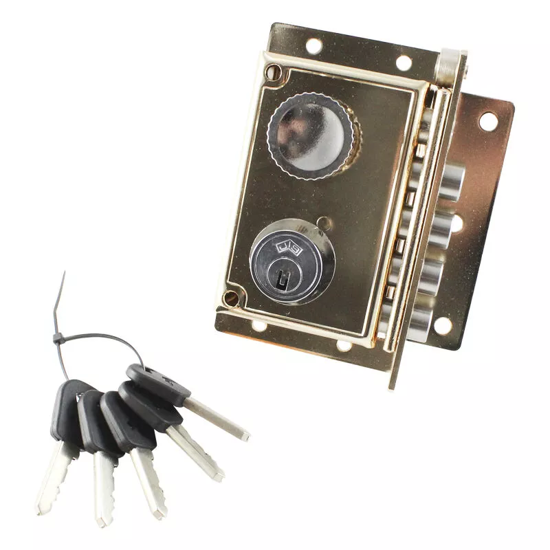 JIS - cerradura 5240-CGS derecha latonada barato