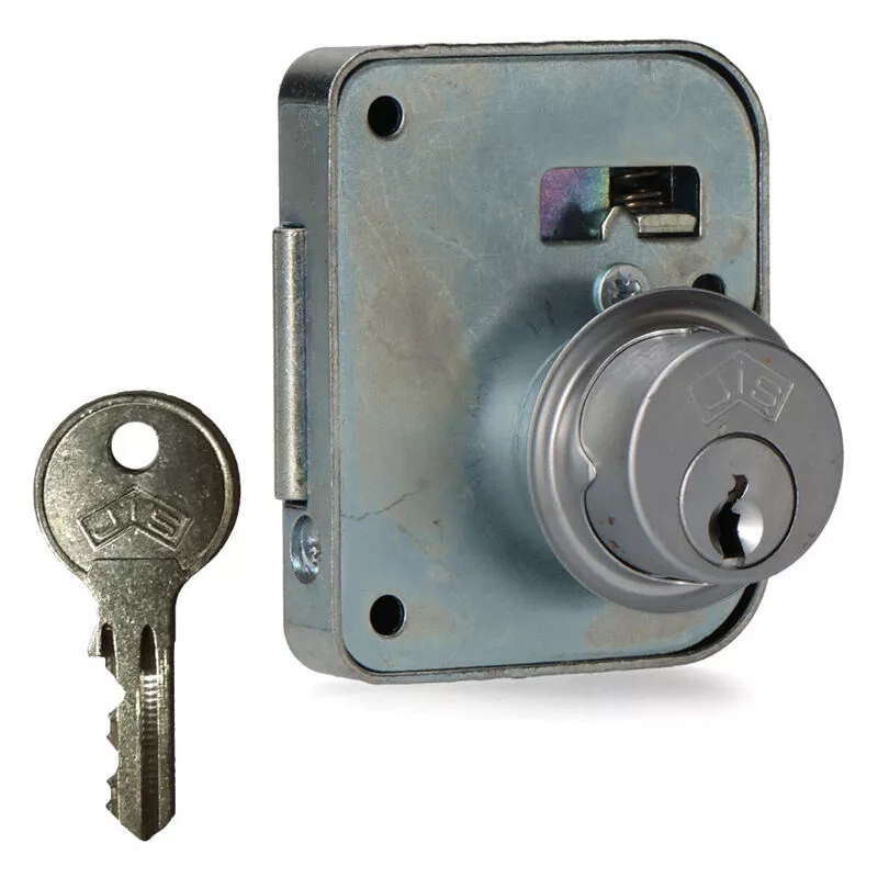 JIS - cerradura de compañia electrica cromada. 1130Cro cfe barato