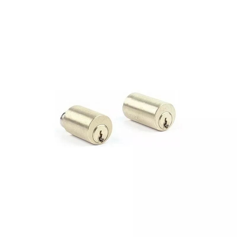 JPM - Juego de cilindros para cerradura Vega latón pulido - 50mm - 833750-01-0A barato