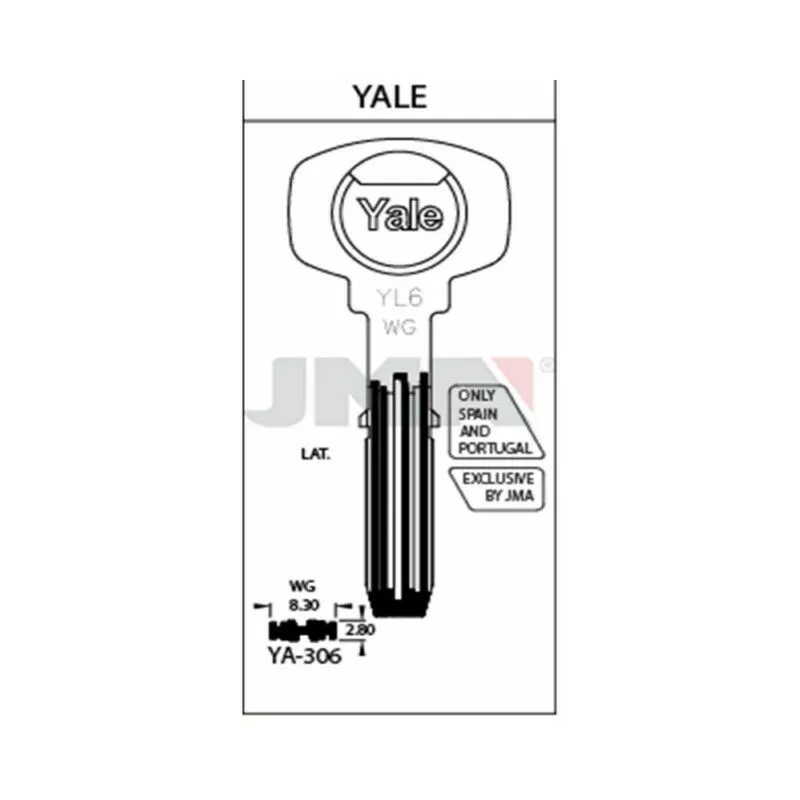 Jma Alejandro Altuna - llave puntos en bruto jma lat YA-306 YA-306 barato