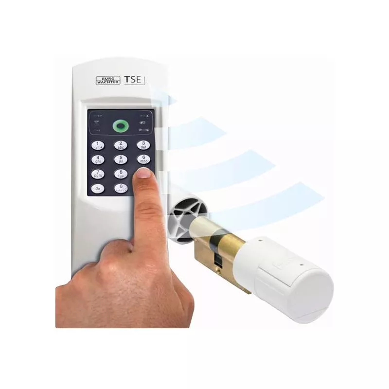 Juego 4001 Home mcr Cerradura electrónico de código cromado mata - Burg Wachter tse barato