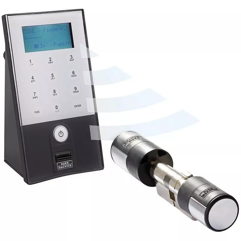 Juego de cerradura de puerta sin hilo secuENTRY easy 5602 fingerprint barato