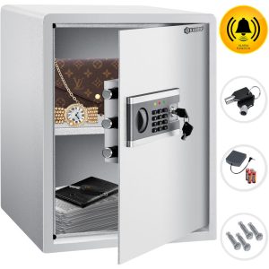 KESSER® Electr. Seguro Incluye Caja de la batería Caja fuerte electrónica 3 cerraduras de doble perno Caja fuerte de pared de suelo Caja fuerte para barato
