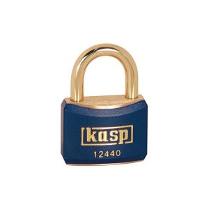 Kasp - K12440BLUD - candados de latón de colores - 40 mm - azul barato