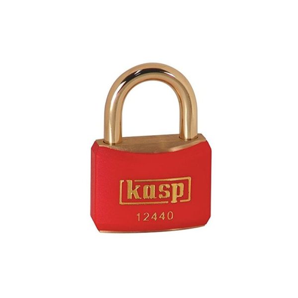 Kasp - K12440Redd - Candados De Latón De Colores - 40 Mm - Rojo Barato