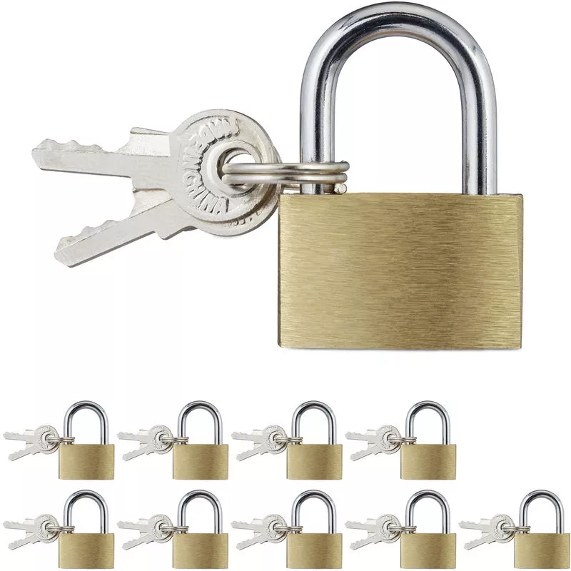 Kit de 10 candados