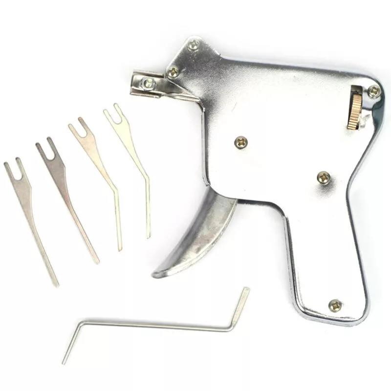Kit de herramientas de reparación de cerradura de pistola de selección de cerradura fuerte