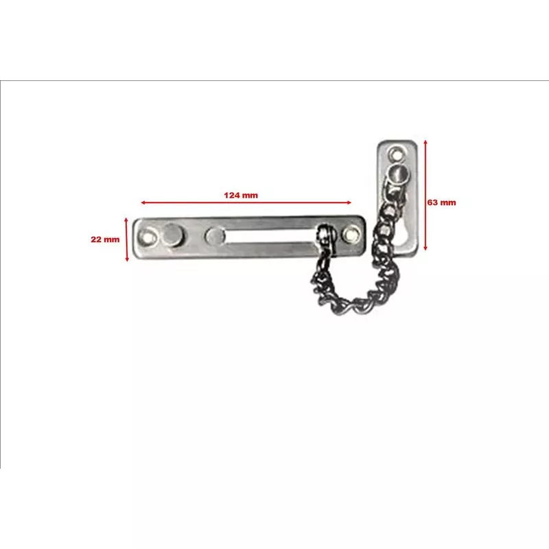 Klose Besser - Cadena de seguridad color acero inoxidable barato
