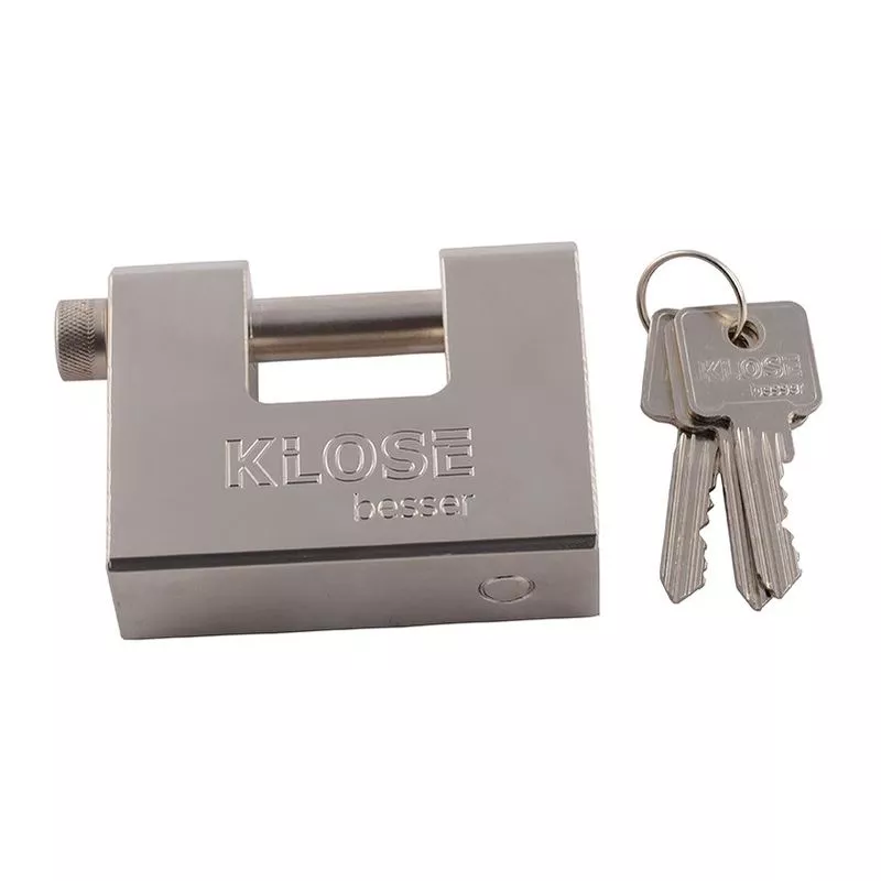 Klose Besser - Candado De Seguridad Doble Enclavamiento Ancho - 85 mm barato