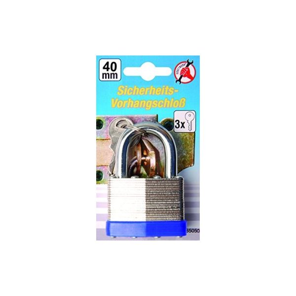 Kraftmann - bgs diy 85040 candado de seguridad 40 mm. barato