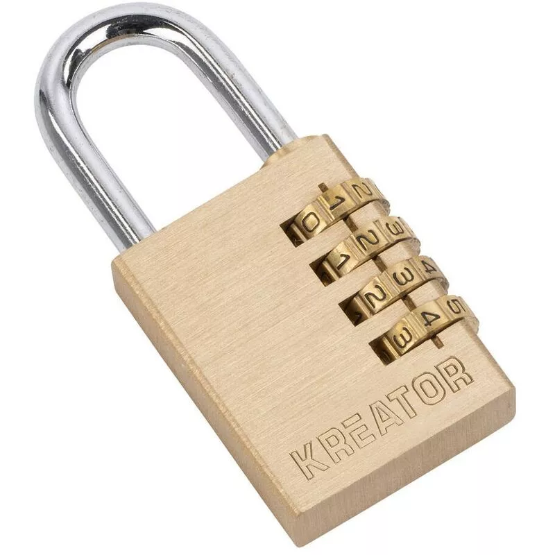 Kreator - KRT557011 Candado 50mm 4 dígitos barato