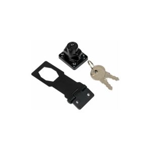 LMLY Paquete de 2 pestillos de cerrojo de aleación de zinc con llave y pestillo de tornillo (92 mm