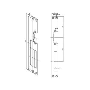 Largo mimado. acero inoxidable barato