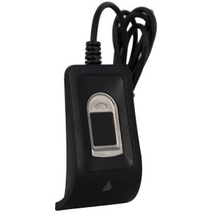 Lector de huellas dactilares USB compacto Escáner Sistema de asistencia de control de acceso biométrico fiable Sensor de huellas dactilares (negro) barato