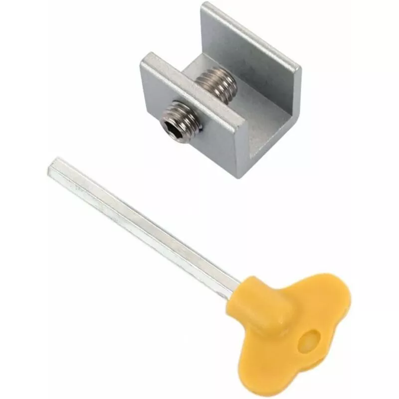 Limitador de puerta y ventana Cerradura de ventana para niños Cerradura de puerta y ventana de aleación de aluminio (4 piezas) barato