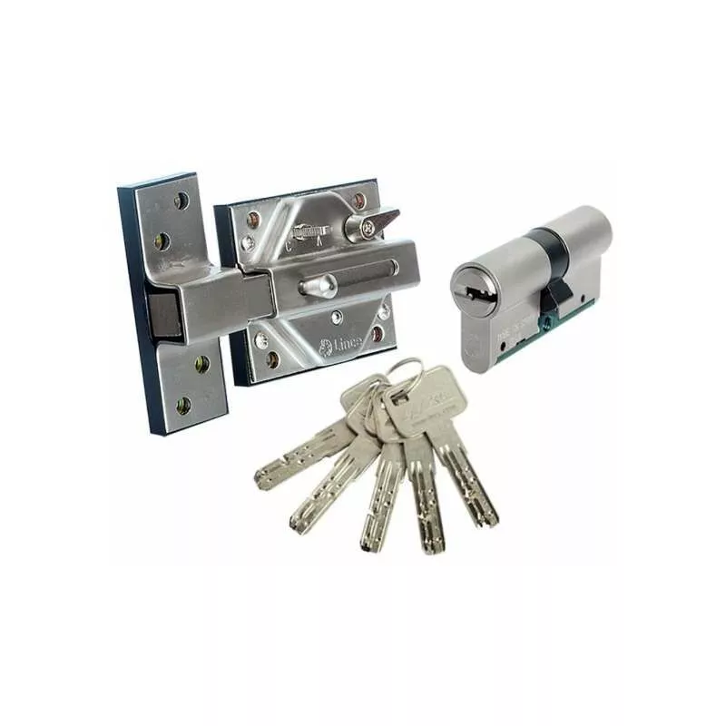 Lince - cerrojo 7930RCM+BOMBILLO puntos antibumping+antirotura niq. barato