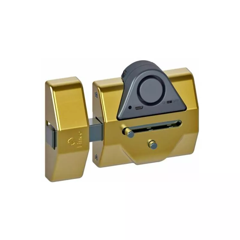 Lince - cerrojo 7930RSAHL laton alarma antiimpresión antibumping antiganzua antitaladro antigiro sensor alarma barato
