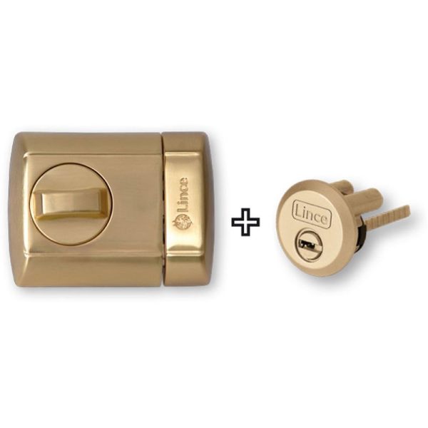 Lince - cerrojo supra key 4930-HL latonado barato