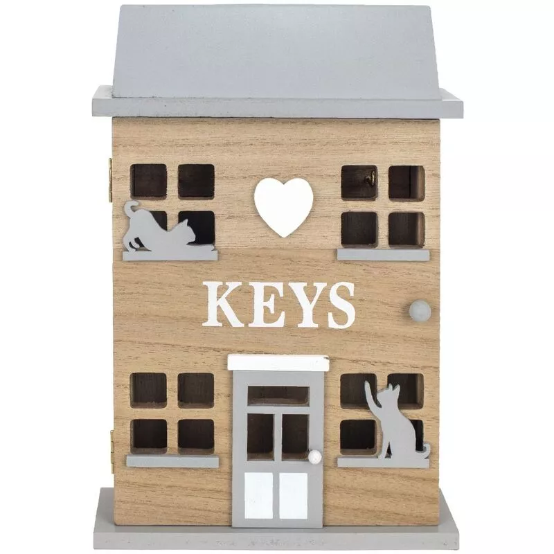 Llavero Adorno Pared Llavero Cuelgallaves Amarillo 7x20x29cm 25642 - Amarillo - Signes Grimalt barato