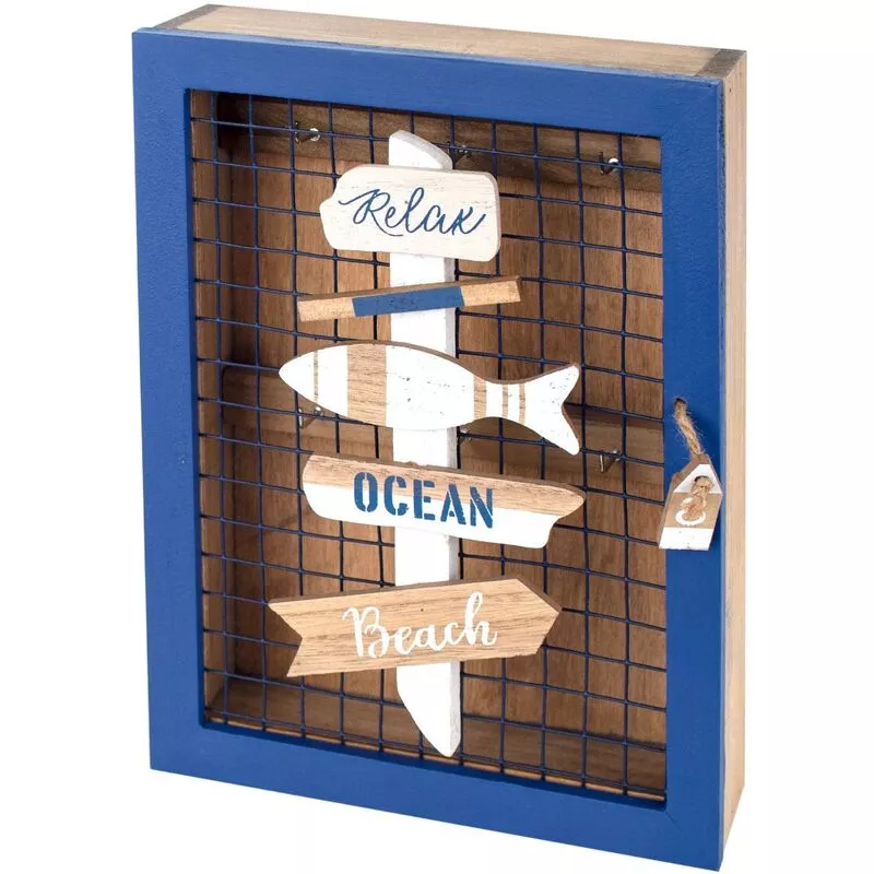 Llavero Adorno Pared Llavero Cuelgallaves Multicolor 6x20x26cm 25659 - Multicolor - Signes Grimalt barato