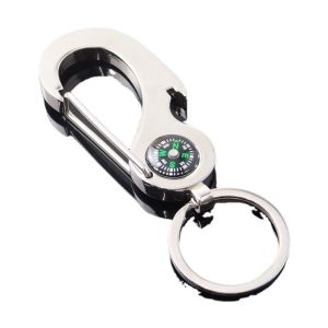 Llavero con brújula para exteriores