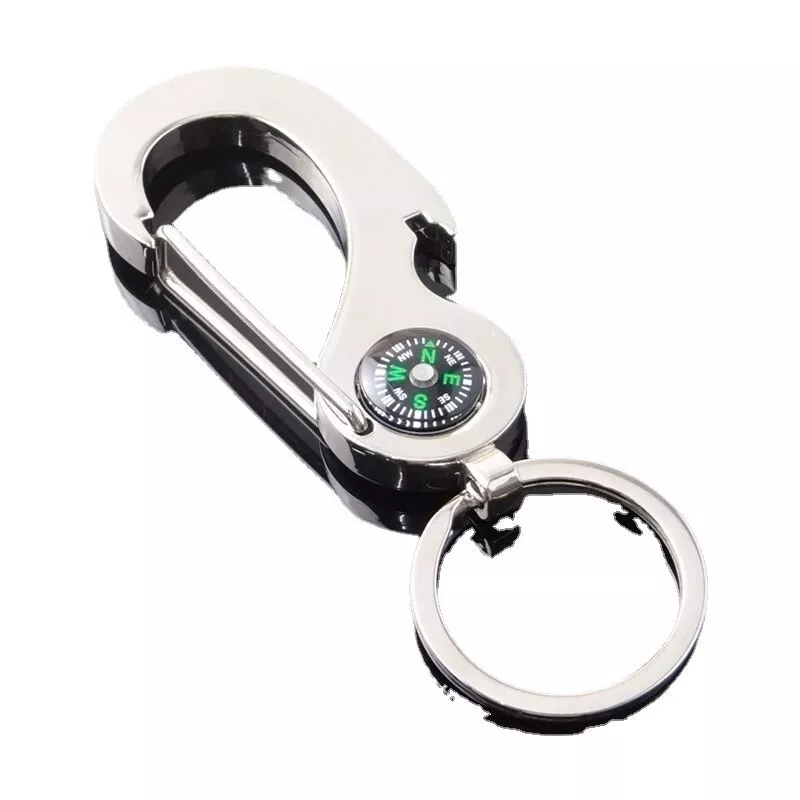 Llavero con brújula para exteriores