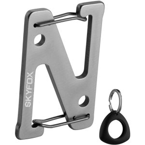 Llavero con letras iniciales az con funda AirTag