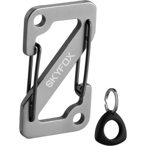 Llavero con letras iniciales az con funda AirTag