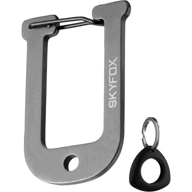 Llavero con letras iniciales az con funda AirTag