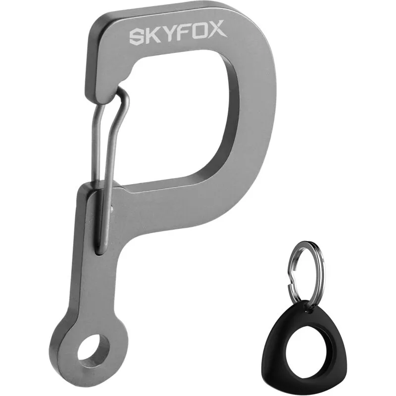 Llavero con letras iniciales az con funda AirTag