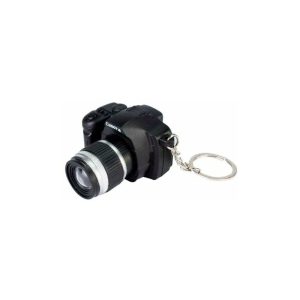 Llavero de cámara led con sonido Llavero de bolsillo decorativo 4