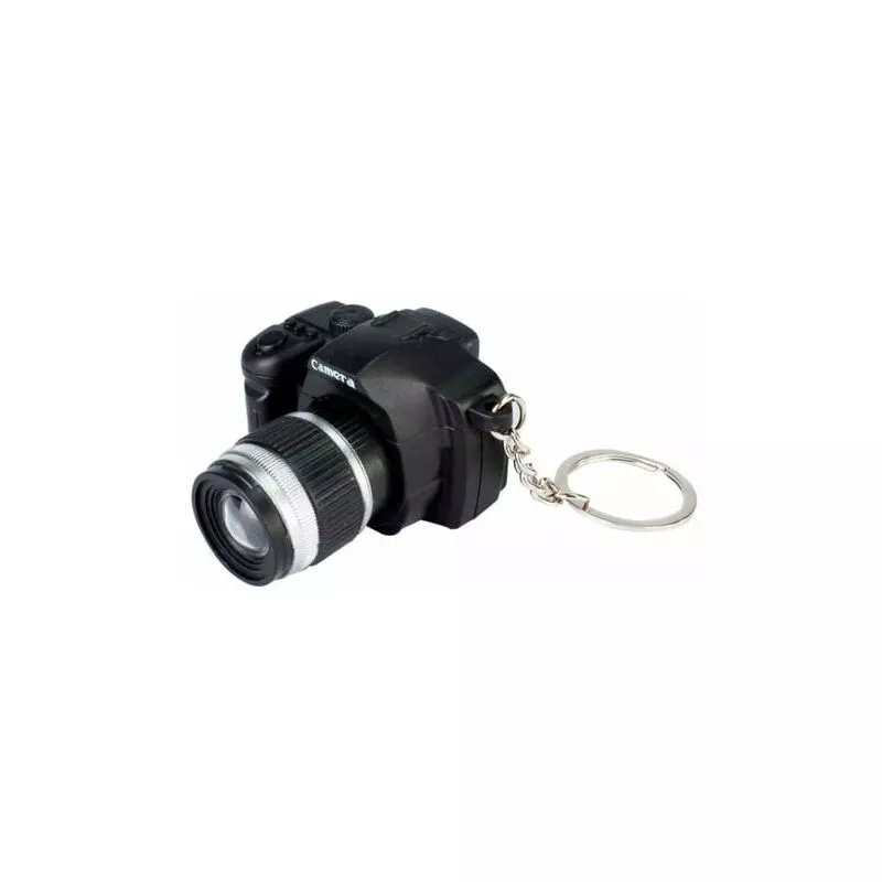 Llavero de cámara led con sonido Llavero de bolsillo decorativo 4