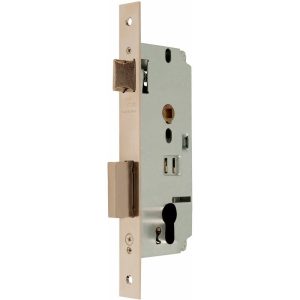 MCM - Cerradura R/1601-1-50 Niquel Golpe y Llave S/Cilindro - Niquelado barato