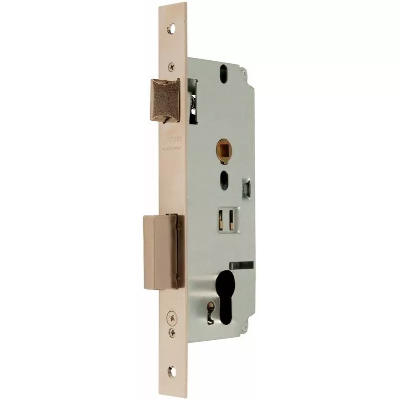 MCM - Cerradura R/1601-2-50 Hl Golpe y Llave S/Cilindro - Latonado barato