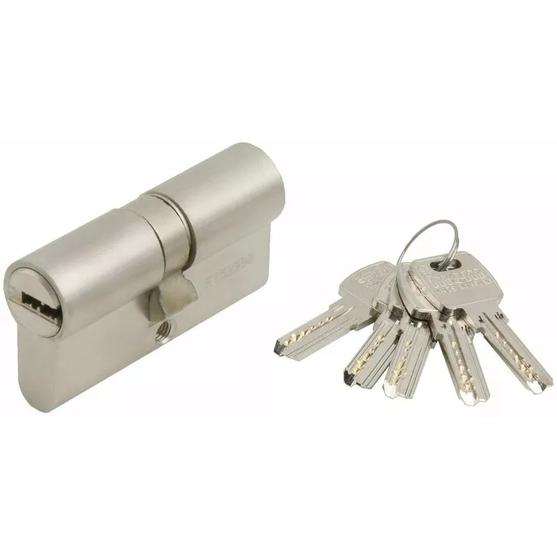 MCM - Cilindro Seguridad r/ As6 Niquel 30X50 Europeo - Niquelado barato