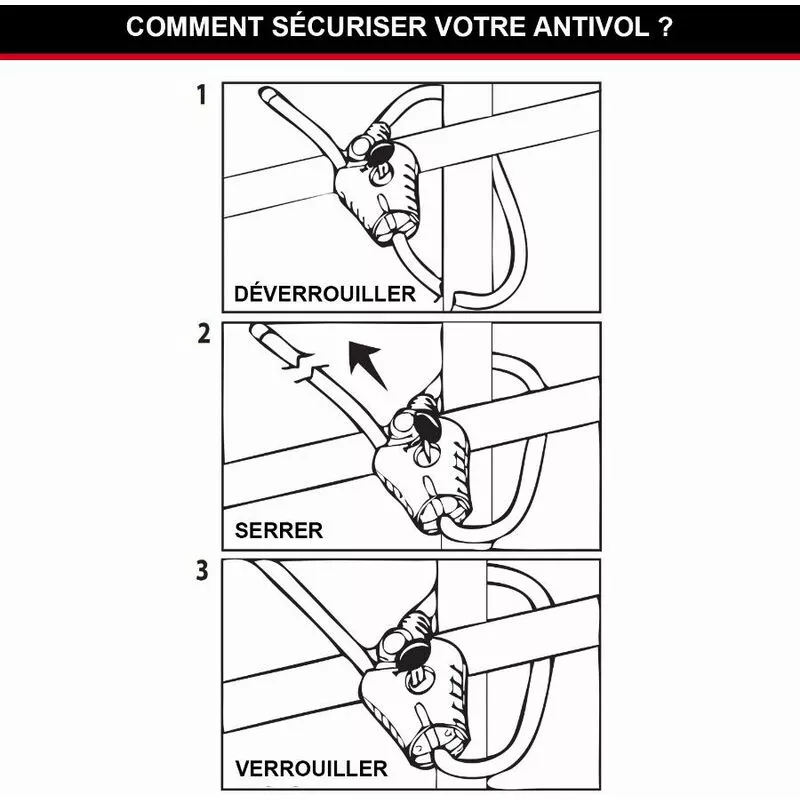 Master Lock - Cable Antirrobo - Ajustable - de 30 cm a 1