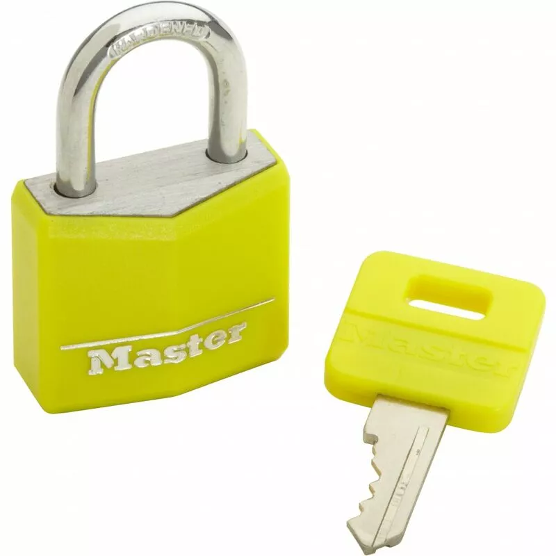 Master Lock - Candado con llave de aluminio l.30 mm barato