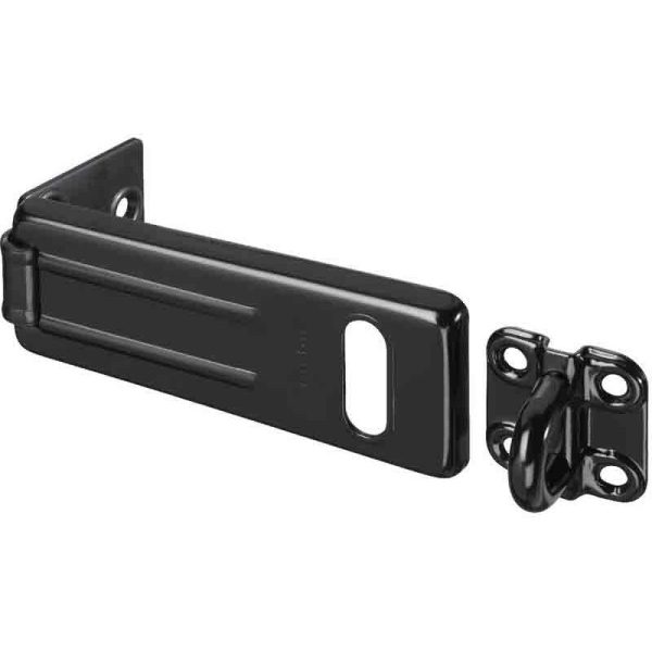 Master Lock - Portacandado acero negro mate 115 mm barato