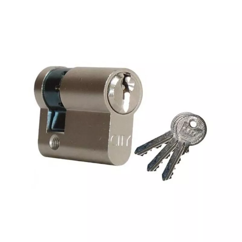 Medio cilindro City iseo 30x10mm latón niquelado - variado V04 KCF005504 - 520930129V04 barato