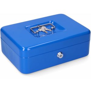Micel - Caja de caudales CFC09 250x180x90mm azul M13397 barato