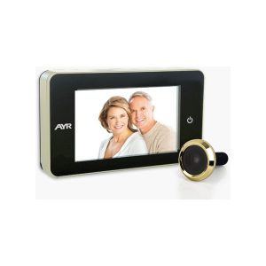 Mirilla Digital 754 Con Pantalla De 4 y Funcion Easy Touch Laton Brillo AYR barato