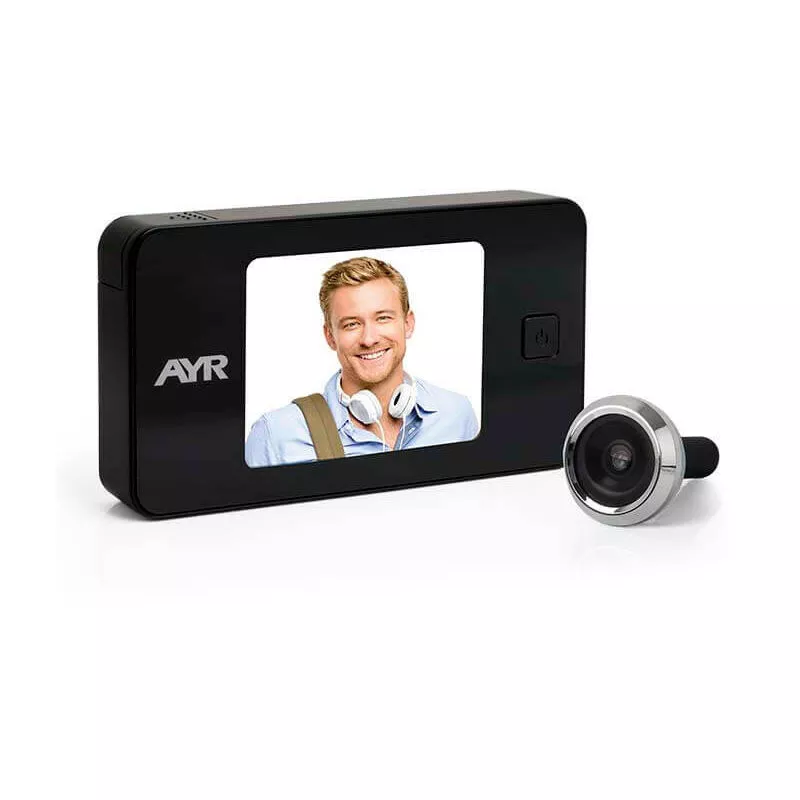 Mirilla Digital Total Black 752 Cromo Brillo AYR barato